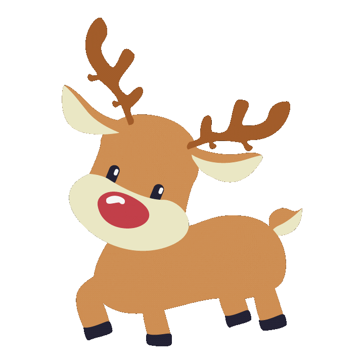 Reindeer Sticker