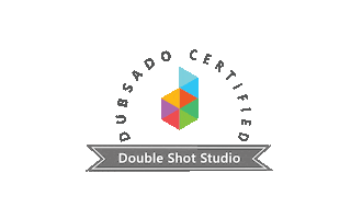 Double Shot Studio Sticker
