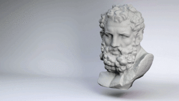 saraprocter earth vaporwave c4d greek GIF