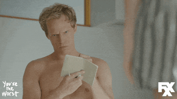 chris geere what GIF by You're The Worst 