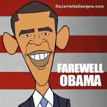 Barack Obama Animation GIF