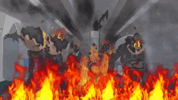fire blazing GIF by South Park 