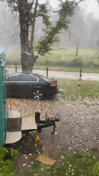 Golf Ball-Sized Hail Hits Southeast New South Wales