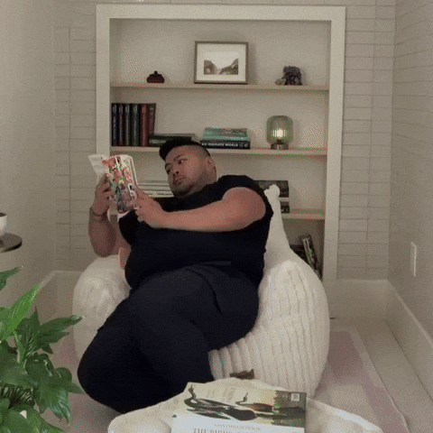 Sad Book GIF