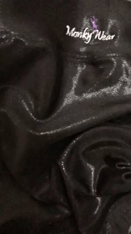 leather shorts GIF