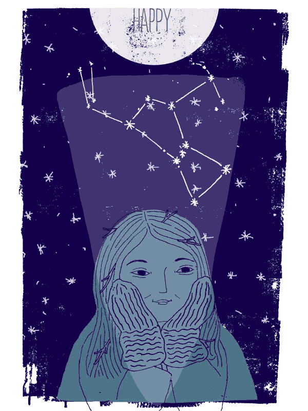 teresavillegas winter winter solstice happy winter solstice teresavillegas illustration GIF