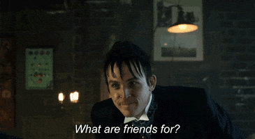 Hanging Out Robin Lord Taylor GIF by Gotham