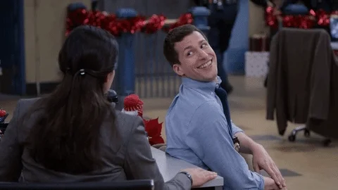 Andy Samberg Smile GIF by Brooklyn Nine-Nine