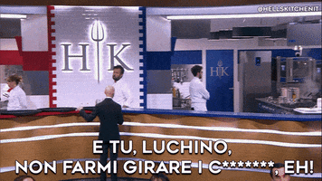 hk luca GIF by Hell's Kitchen Italia