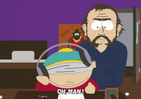 nervous eric cartman GIF by South Park 