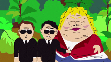 sally struthers jabba the hut GIF by South Park 
