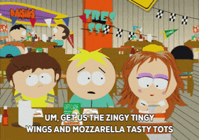 butters stotch love GIF by South Park 