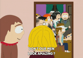 friends watching GIF by South Park 