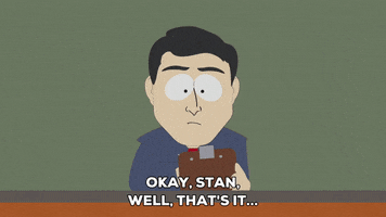 the end test GIF by South Park 