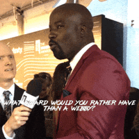 luke cage what award would you rather have than a webby GIF by The Webby Awards