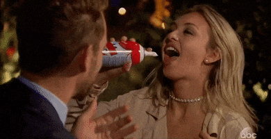 whipped cream corinne GIF by The Bachelor