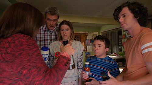 Happy The Middle GIF by ABC Network - Find & Share on GIPHY