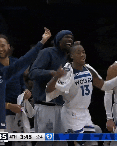 Nba Hype GIF by Minnesota Timberwolves