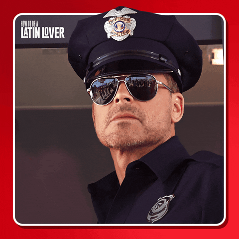rob lowe cop GIF by pantelionfilms
