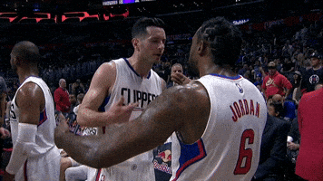 Hug It Out Los Angeles Clippers GIF by NBA