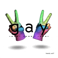 gay lgbt GIF by hands.wtf