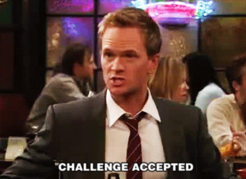challenge accepted training GIF