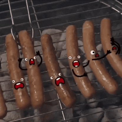 PremieFOOD food cup sausage hotdogs GIF