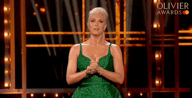 Olivier Awards Raspberry GIF by Official London Theatre
