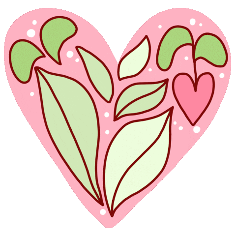 Heart Love Sticker by Caity Chilton