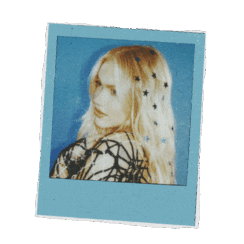 Polaroid Stardust Sticker by Freya Skye