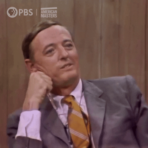 The Right Laugh GIF by American Masters on PBS