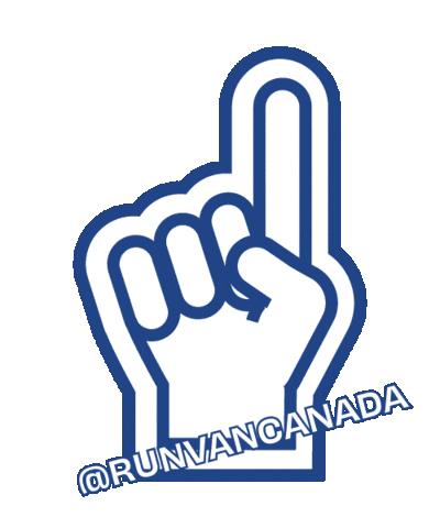 Lets Go Cheer Sticker by RUNVAN