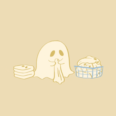 joe_pepepe ghost laundry おばけ 幽霊 GIF