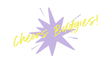 BUDGIE Sticker
