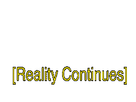 Reality Continues Sticker by IMEF Universitario