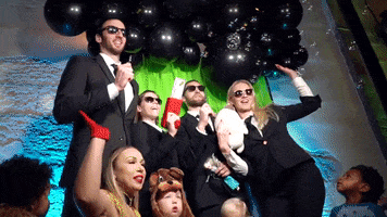 Men In Black Party GIF by CSKA Moscow