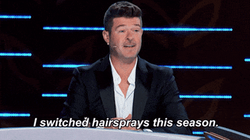 Robin Thicke Hair GIF by The Masked Singer