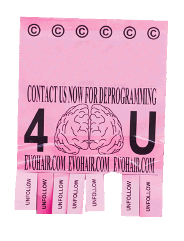 Byebuybuy Sticker by evohair