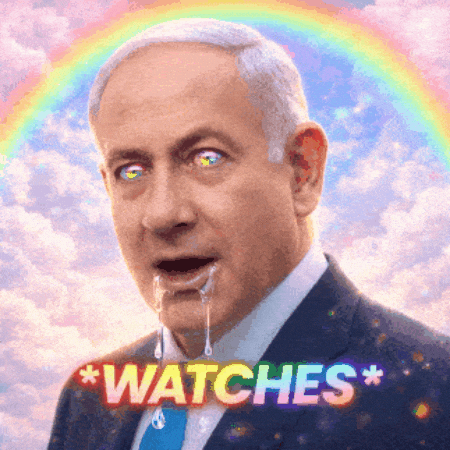 Rainbow Watching GIF