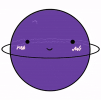 Jirsanin kawaii purple diy planet GIF