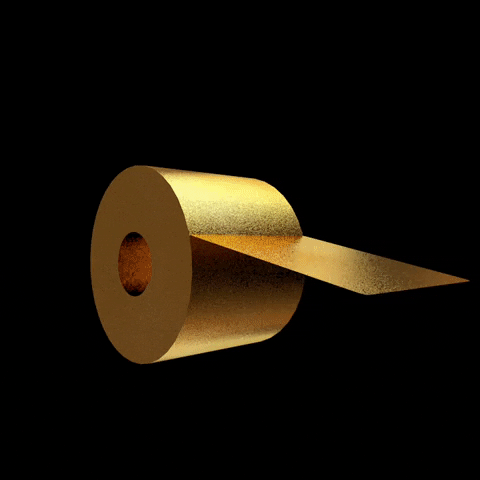 Gold Paper GIF by aesdope - Gold Paper GIF by aesdope