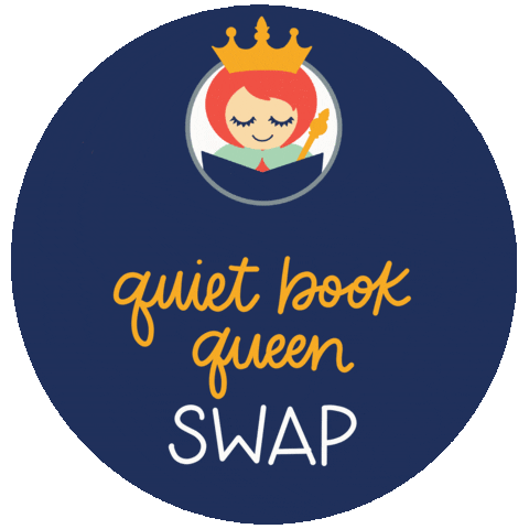 Quiet Book Queen Sticker