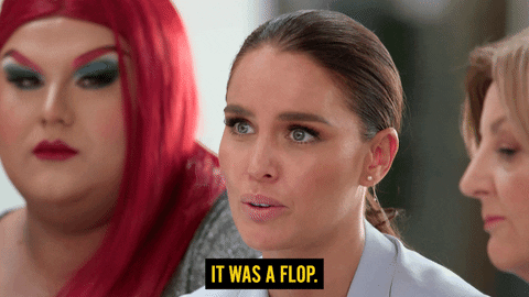 React Flop GIF by Celebrity Apprentice Australia - Find & Share on GIPHY