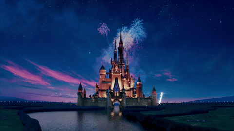 disney castle fireworks