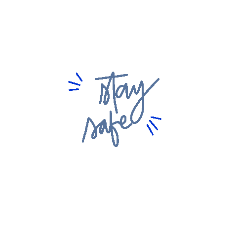 Home Stay Safe Sticker