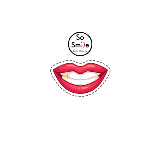 Beauty Smiling Sticker by So Smile