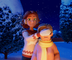 Shocked Merry Christmas GIF by Merge Mansion