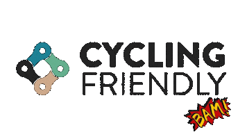 Cycling Friendly Sticker