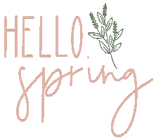Hello Spring Sticker