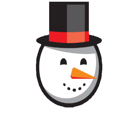 Frosty The Snowman Smile Sticker by Minnesota Lottery